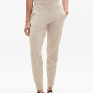 ATHLETA Venice High Rise Jogger L Large #597888-03 Abalone